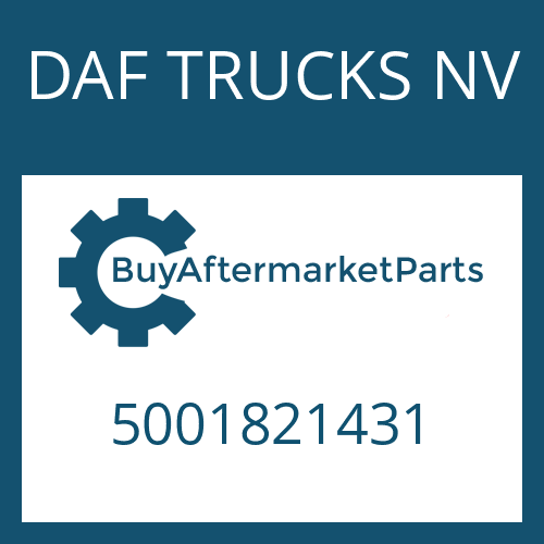 5001821431 DAF TRUCKS NV HELICAL GEAR