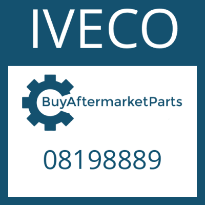 08198889 IVECO PLATE