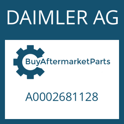 A0002681128 DAIMLER AG CONN.PART