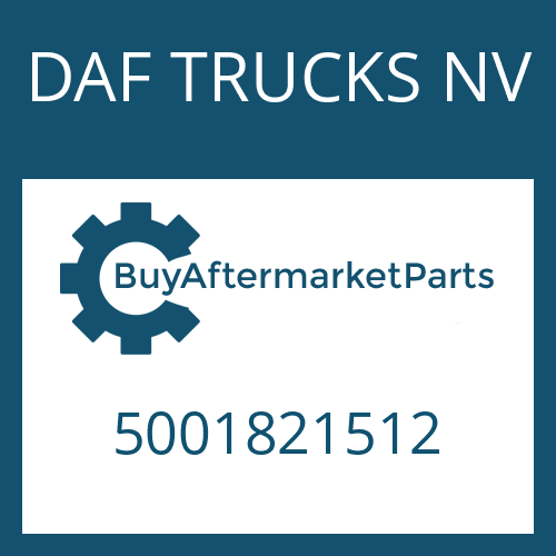 5001821512 DAF TRUCKS NV PLANET SHAFT