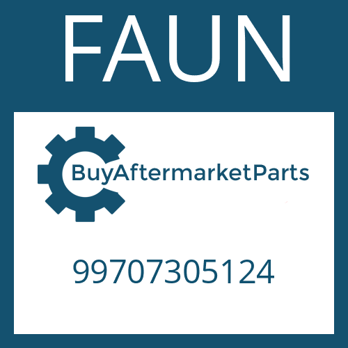 99707305124 FAUN SEALING RING KIT