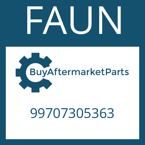 99707305363 FAUN GASKET