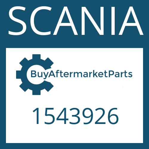 1543926 SCANIA INPUT SHAFT