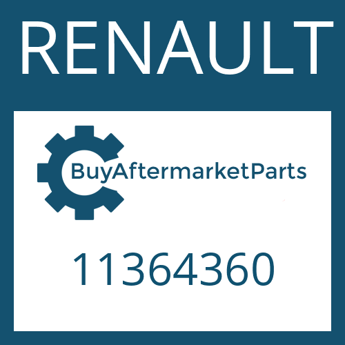 11364360 RENAULT BEARING FLANGE