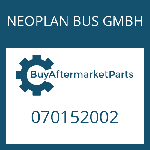 070152002 NEOPLAN BUS GMBH PRESSURE PLATE