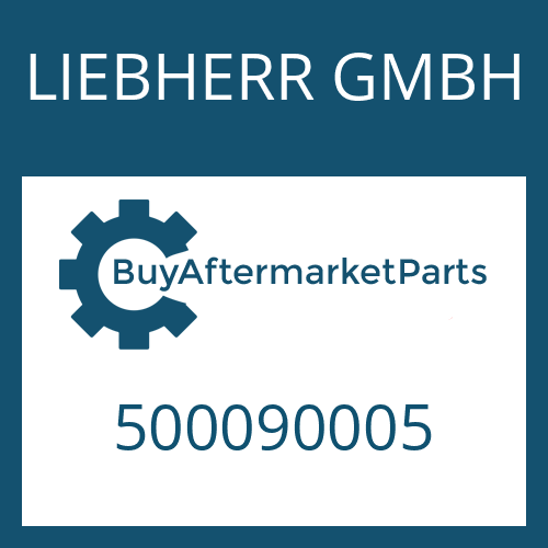 500090005 LIEBHERR GMBH P 3301