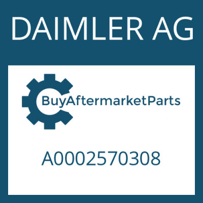 A0002570308 DAIMLER AG COVER