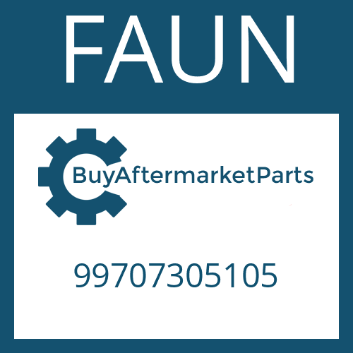 99707305105 FAUN GASKET