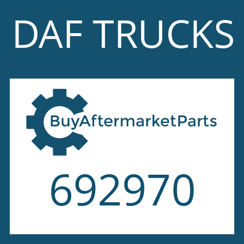 692970 DAF TRUCKS O.CLUTCH DISC