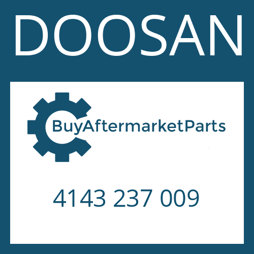 4143 237 009 DOOSAN AXLE DR.HOUSING