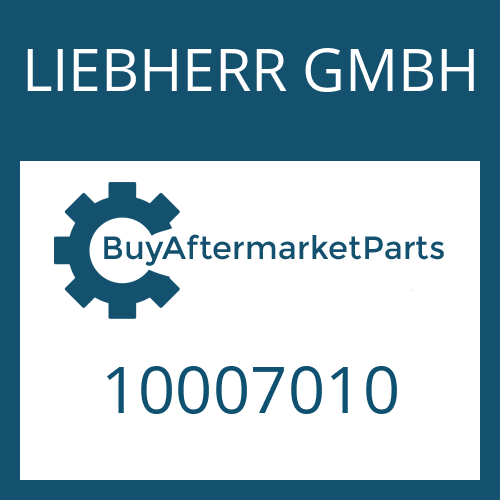 10007010 LIEBHERR GMBH ANTRIEBSWELLE