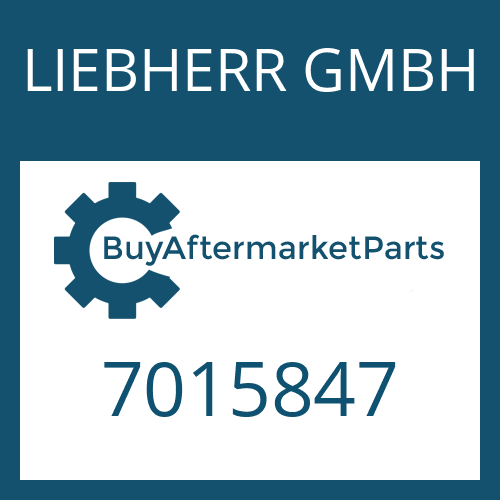 7015847 LIEBHERR GMBH GEAR SHIFT FORK