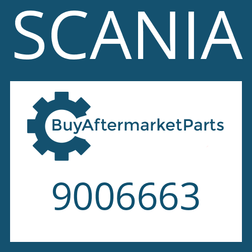 9006663 SCANIA FILLER TUBE