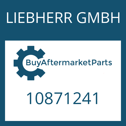 10871241 LIEBHERR GMBH 12 TC 3041 SO