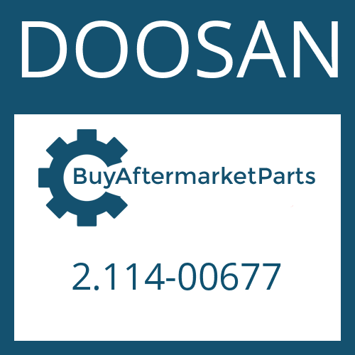 2.114-00677 DOOSAN WASHER