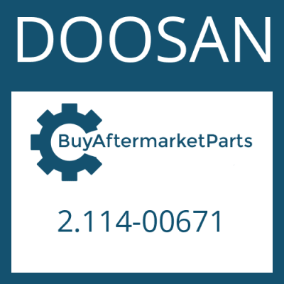 2.114-00671 DOOSAN WASHER