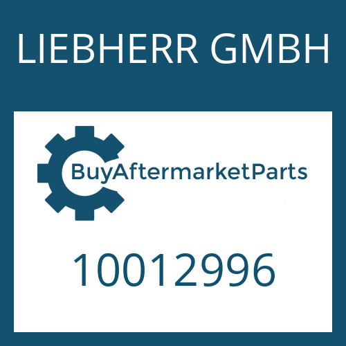 10012996 LIEBHERR GMBH AXLE INSERT