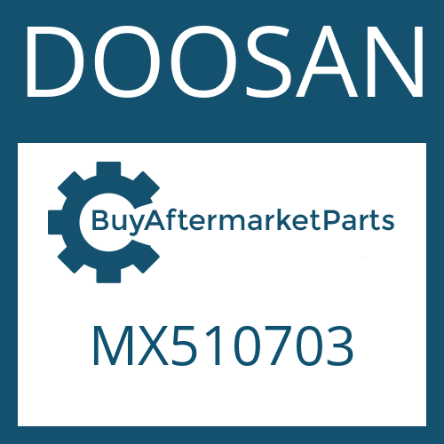 MX510703 DOOSAN AXLE INSERT