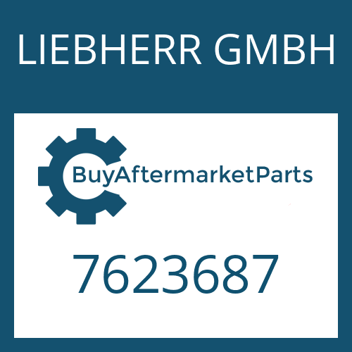 7623687 LIEBHERR GMBH BEVEL GEAR SET