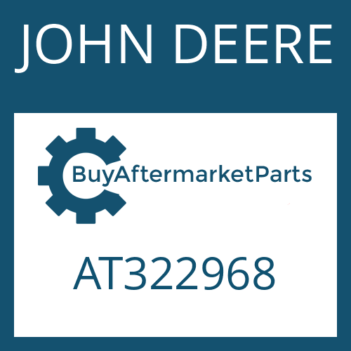 AT322968 JOHN DEERE AXLE DR.HOUSING