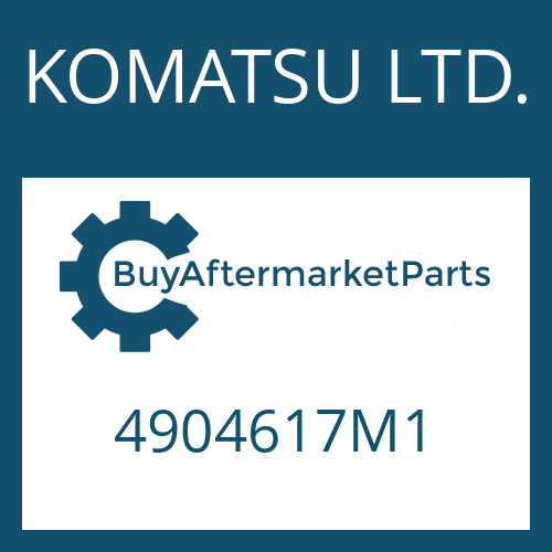 4904617M1 KOMATSU LTD. DISC CARRIER