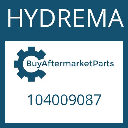 104009087 HYDREMA PISTON