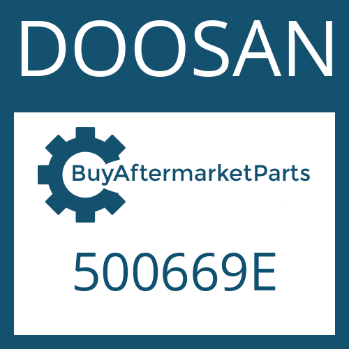 500669E DOOSAN RP 9