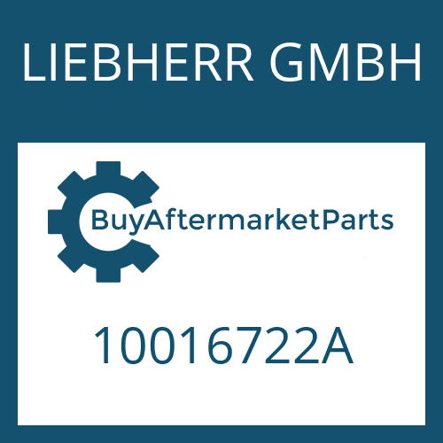 10016722A LIEBHERR GMBH LENKACHSE