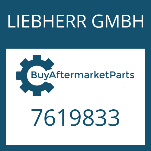 7619833 LIEBHERR GMBH PLANETARY GEAR