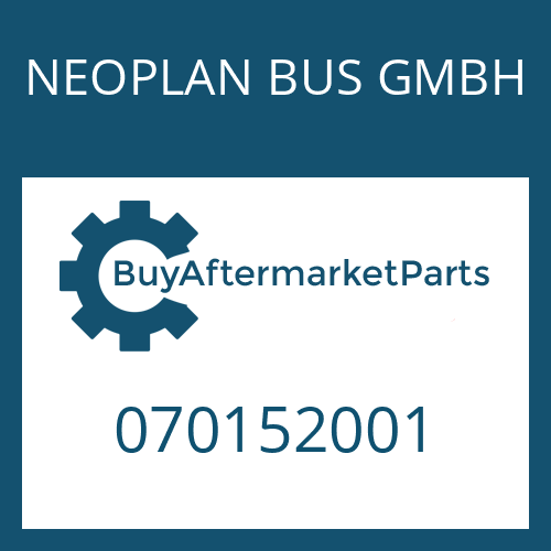 070152001 NEOPLAN BUS GMBH PULSE DISC