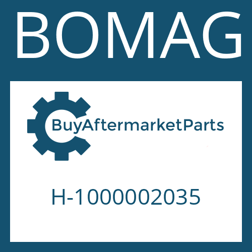 H-1000002035 BOMAG SHIM