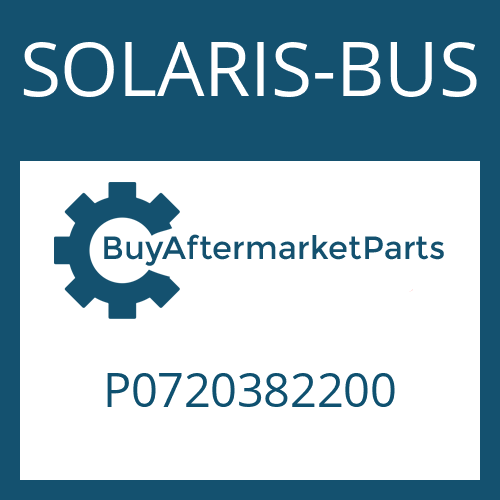 P0720382200 SOLARIS-BUS A 132