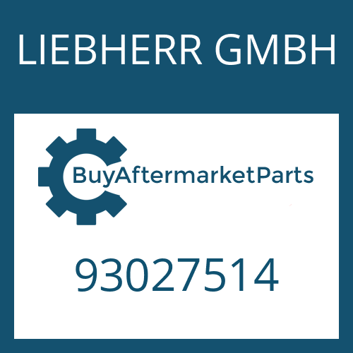 93027514 LIEBHERR GMBH MT-L 3095 II