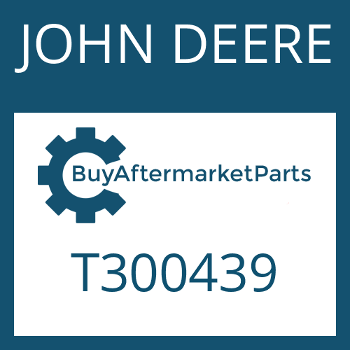 T300439 JOHN DEERE AXLE CASING