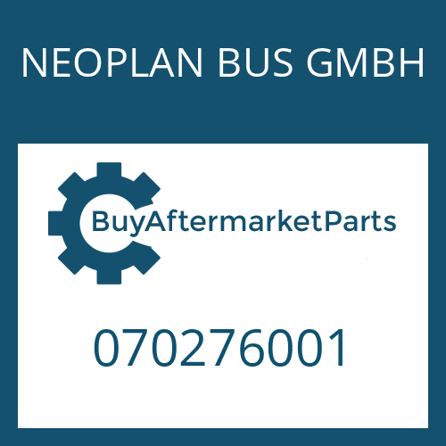 070276001 NEOPLAN BUS GMBH FIXING PIECE