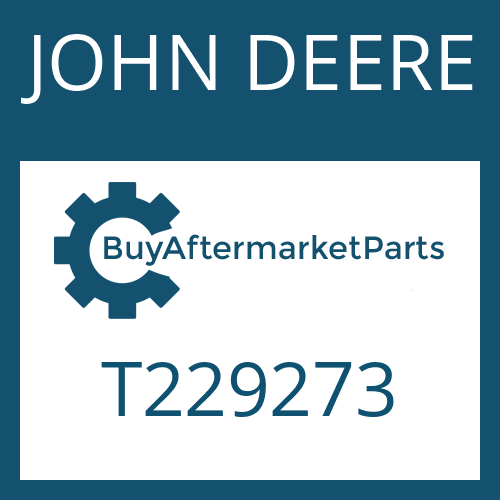 T229273 JOHN DEERE HUB