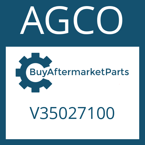 V35027100 AGCO PLUG