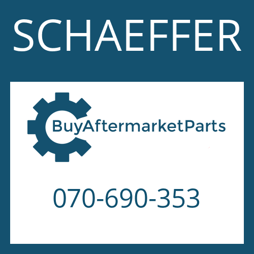 070-690-353 SCHAEFFER DIFF.AXLE