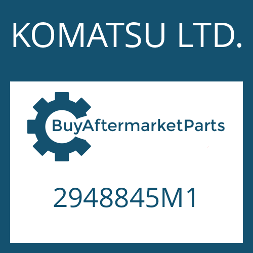 2948845M1 KOMATSU LTD. HELICAL GEAR