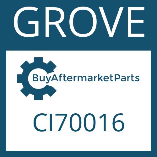 CI70016 GROVE GEARSHIFT SYST.