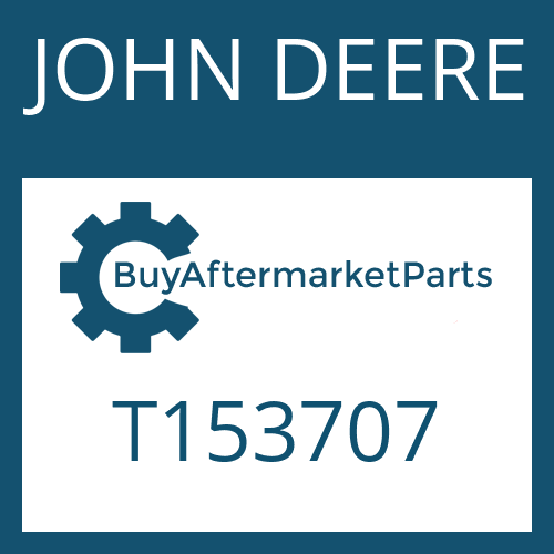 T153707 JOHN DEERE HELICAL GEAR