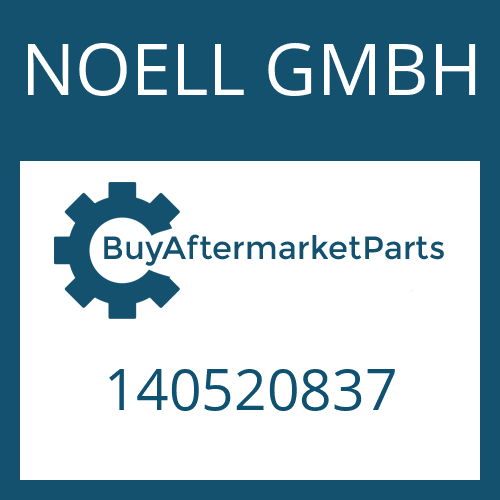 140520837 NOELL GMBH GASKET