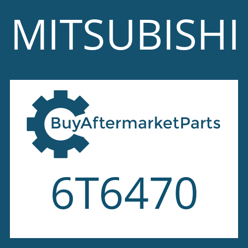 6T6470 MITSUBISHI SPRING SLEEVE