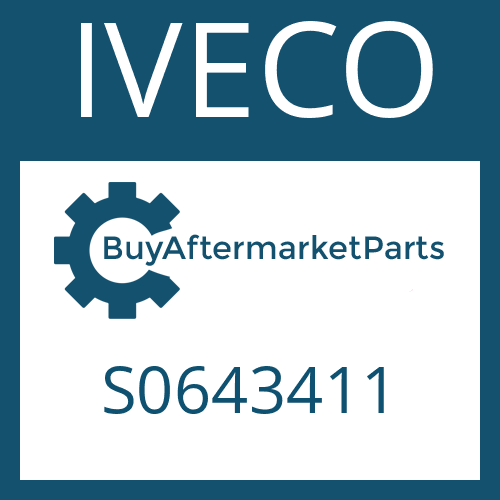 S0643411 IVECO SCREEN SHEET