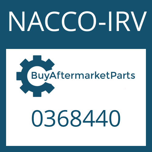 0368440 NACCO-IRV SHIM RING