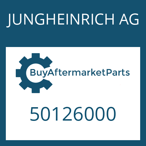 50126000 JUNGHEINRICH AG SPUR GEAR