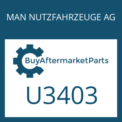 U3403 MAN NUTZFAHRZEUGE AG SHEET