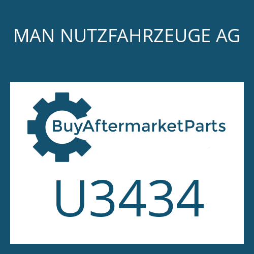 U3434 MAN NUTZFAHRZEUGE AG SHEET