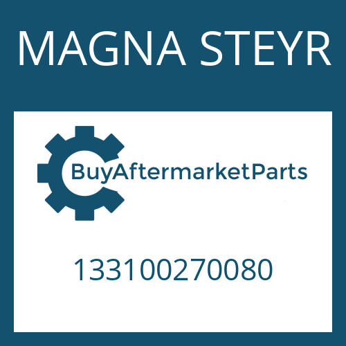 133100270080 MAGNA STEYR SPUR GEAR