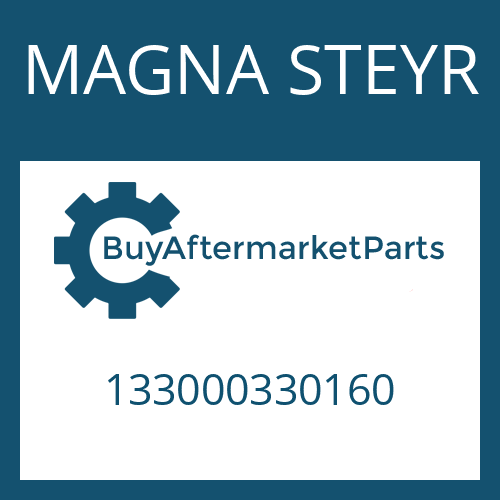 133000330160 MAGNA STEYR REAR AXLE HOUS.